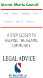 Mobile Screenshot of islamic-sharia.org